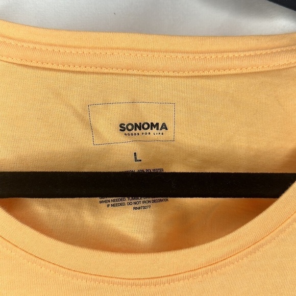 NWT SONOMA PEACHY GRAPHIC TEE (L) - Picture 5 of 6